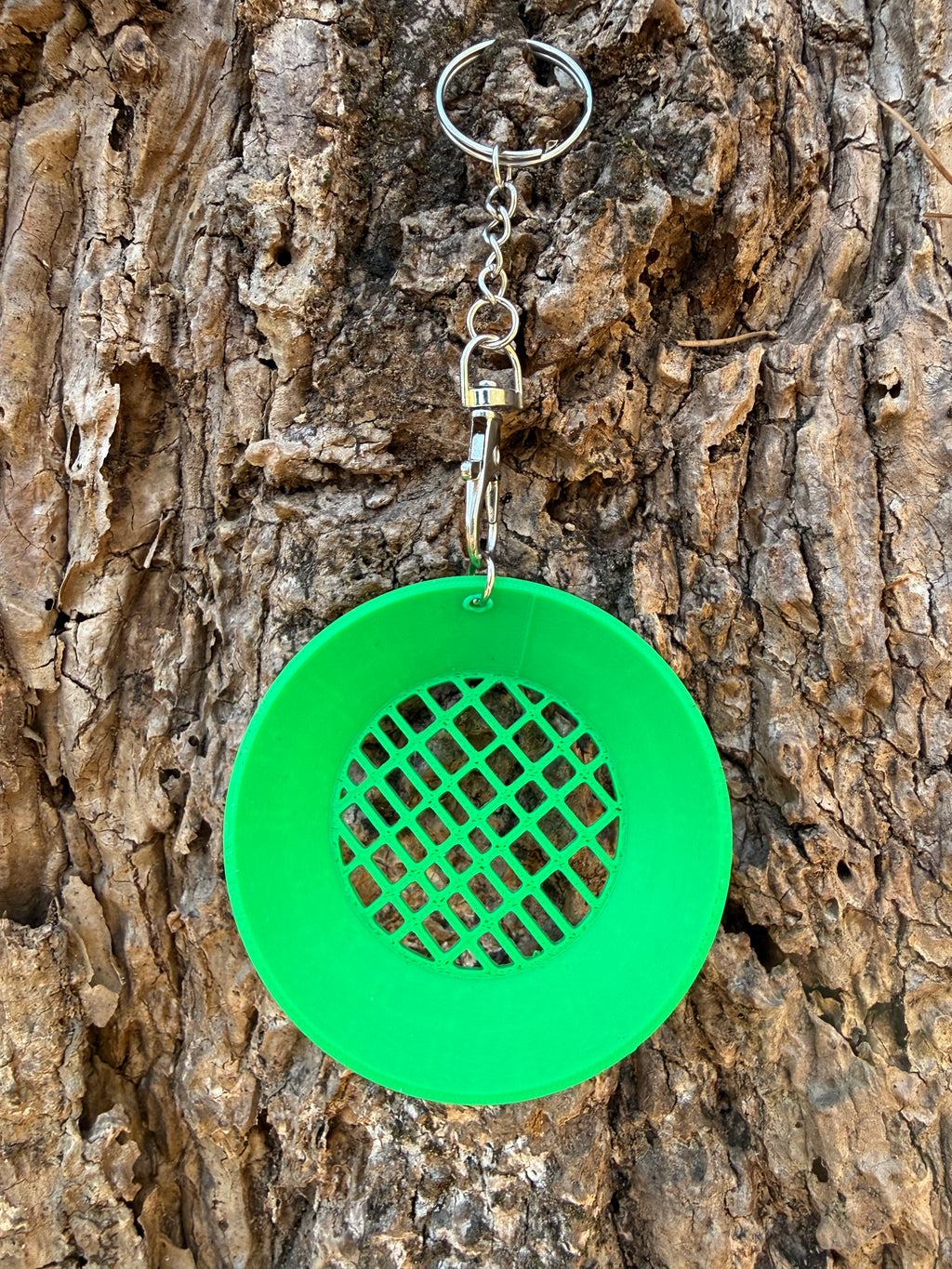 Functional Gold Mining Classifier Keychain – 3D Printed Mini Sifter