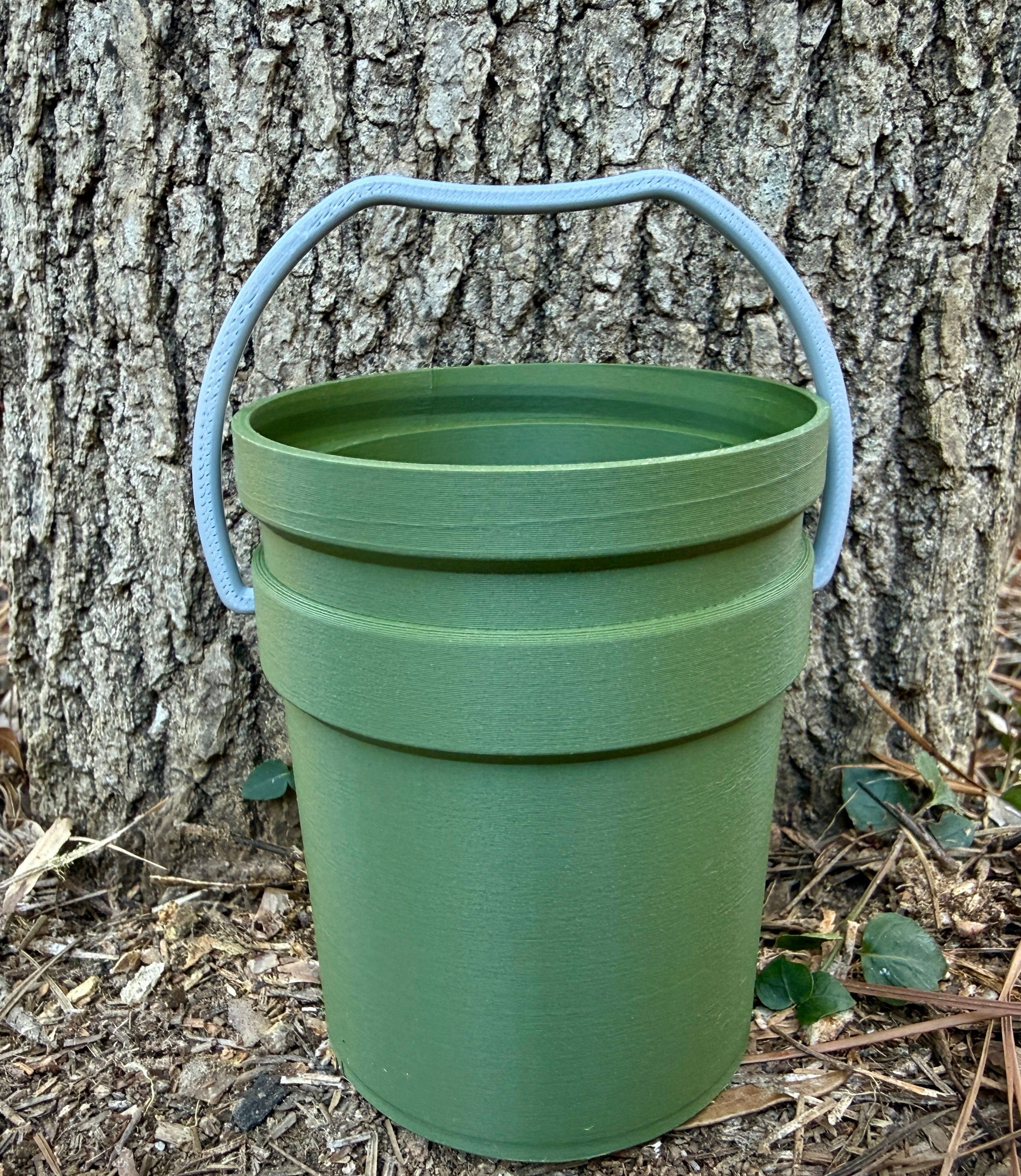 Mini 5-Gallon Bucket – 3D Printed Prospecting Accessory